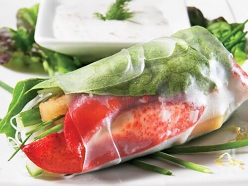 Lobster Spring Rolls