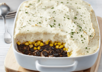Recettes Québec -Veggie shepherd’s pie