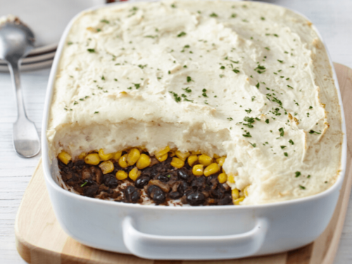 Recettes Québec -Veggie shepherd’s pie