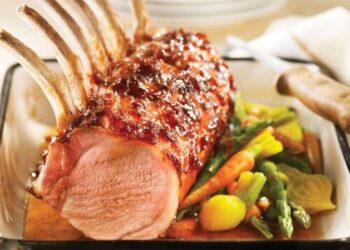 Recettes Québec - Carré de porc glacé à l'érable