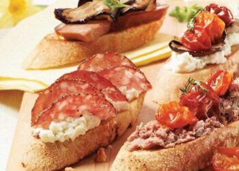 Recettes Québec - Crostinis de luxe