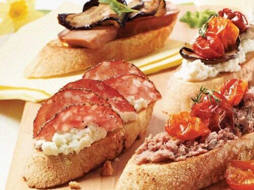 Recettes Québec - Crostinis de luxe