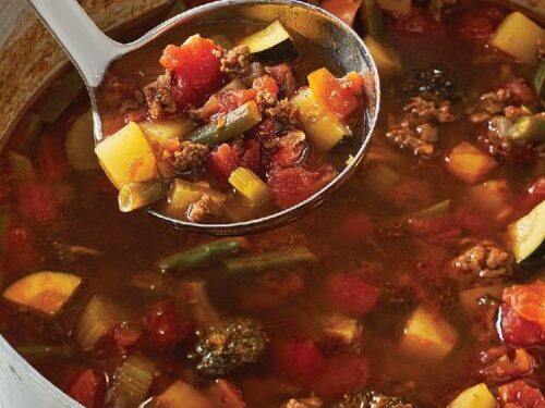 Hamburger Vegetable Soup