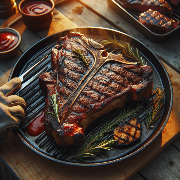 BBQ Grilled T-Bone Steak Recipe