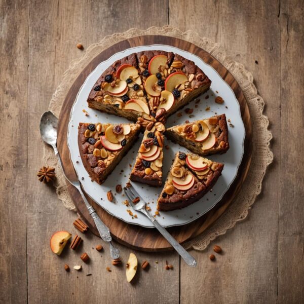 Dried Apple Fruit Cake Recipe