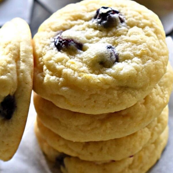 Lemon Blueberry Cookies Recipe