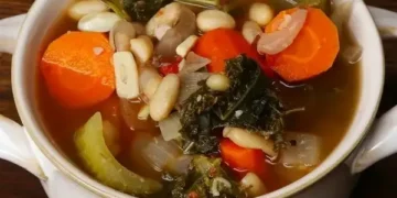 Slow-Cooker Tuscan White Bean Soup