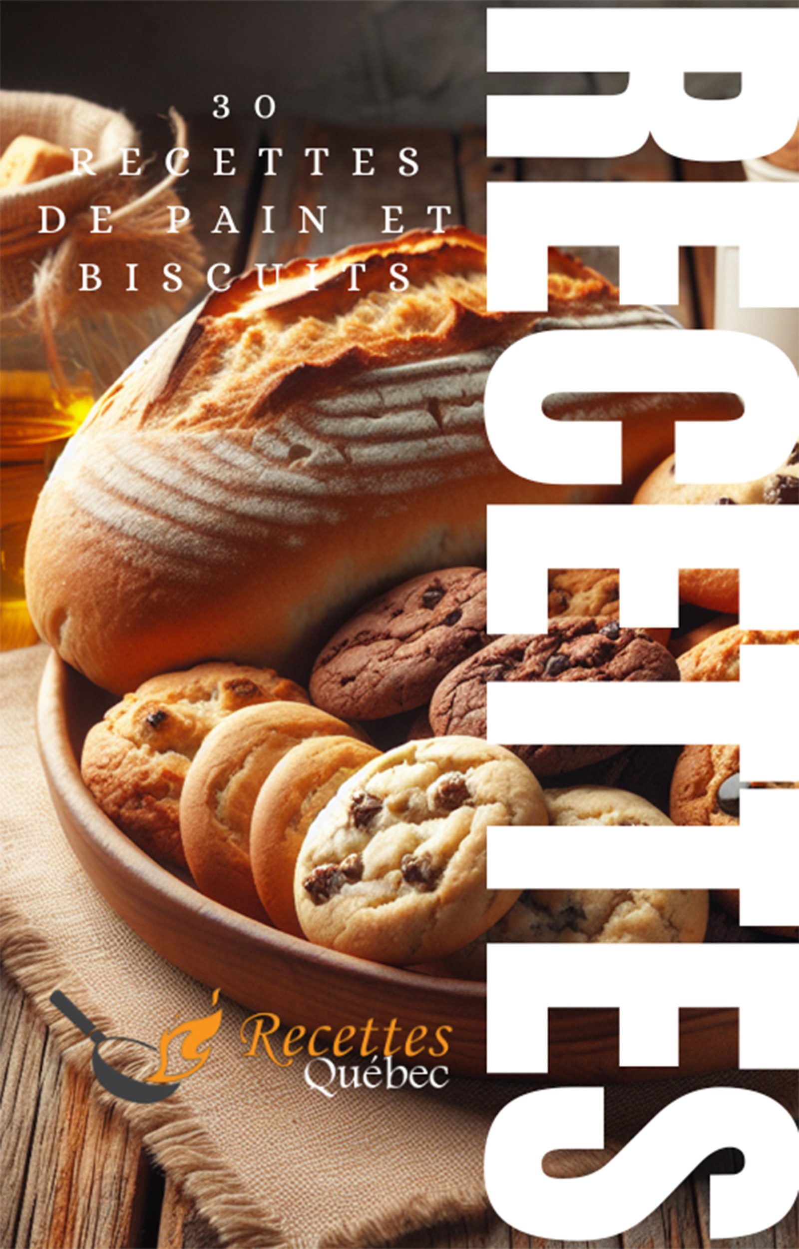 Vol.4 - 30 Bread & Cookies Recipes - Page cover 300dpi