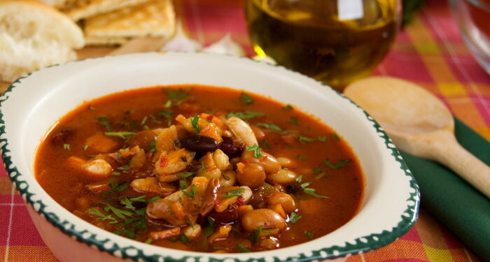 Barley & Vegetable Bean Soup